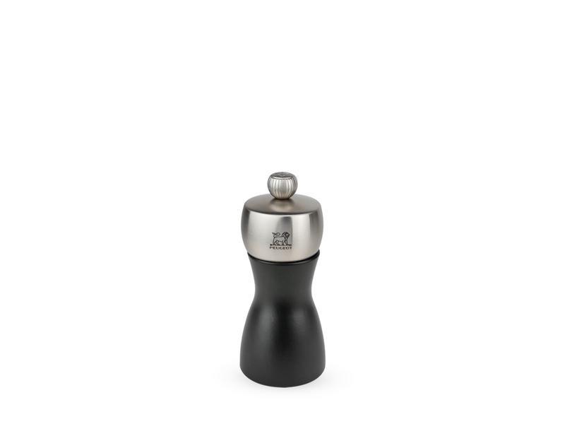 Peugeot Fiji pepper grinder wood/pcs. black mat 12cm