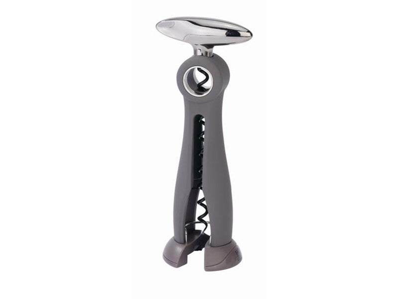 Peugeot Salma corkscrew with foil cutter grey-brown