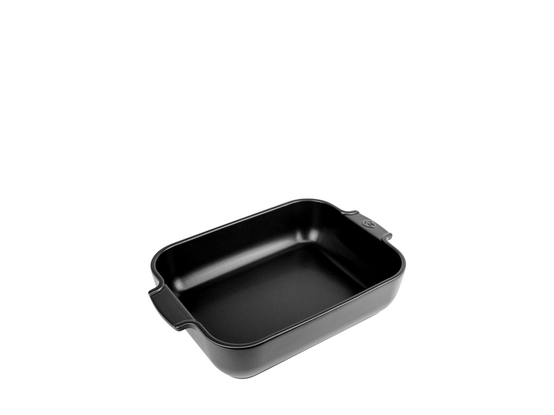 Peugeot Appolia Rectangular baking dish 32 cm satin black