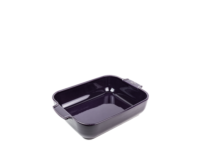 Peugeot Appolia Ceramics Rectangular Eggplant 32 cm