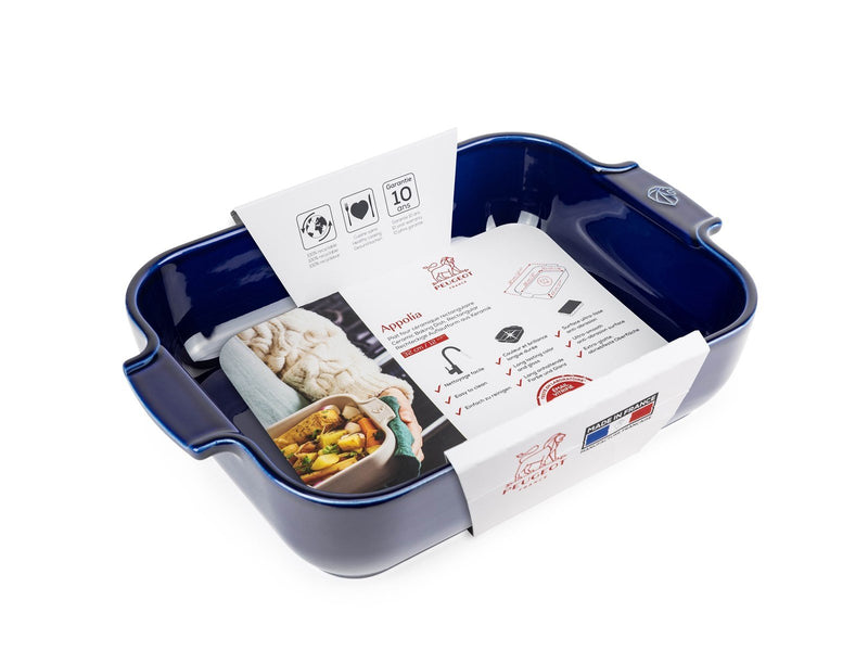 Peugeot Appolia Ceramics Rectangular Blue 32 cm