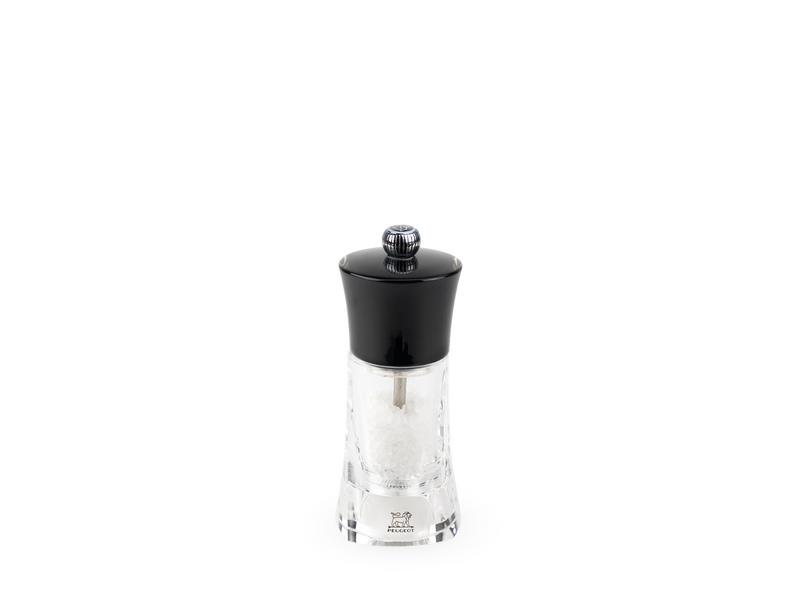 Peugeot Molene salt grinder acrylic/black 14cm