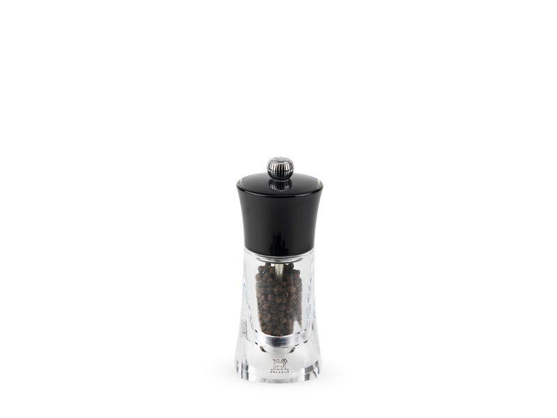 Peugeot Molene pepper Grinder Acrylic/Black 14cm