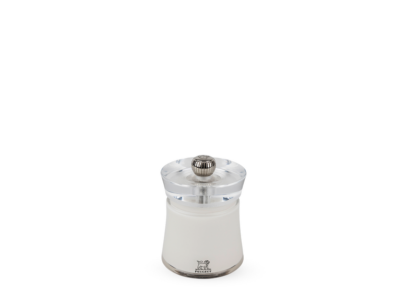 Peugeot Bali salt grinder acrylic/white 8 cm