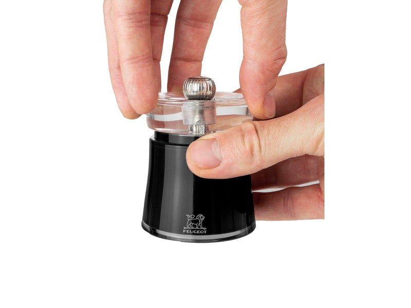 Peugeot Bali pepper grinder acrylic/black 8 cm