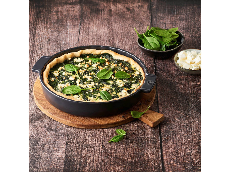 Peugeot Appolia Keramik pie dish slate 28 cm