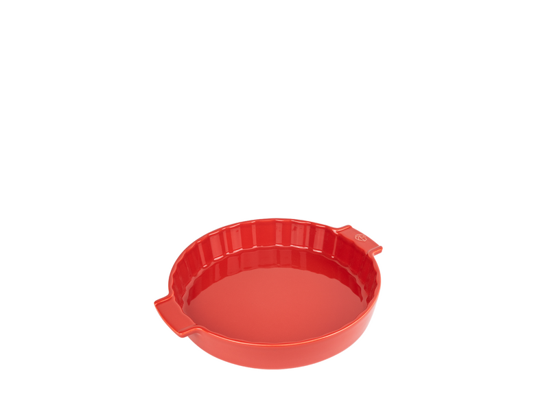 Peugeot Appolia Ceramic pie plate red 28 cm