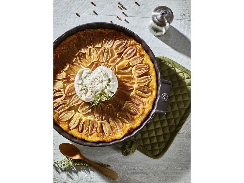 Peugeot Appolia Keramik pie dish slate 30 cm