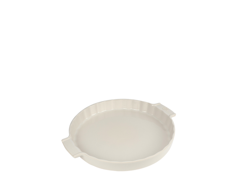 Peugeot Appolia Ceramic pie dish cream white 30 cm