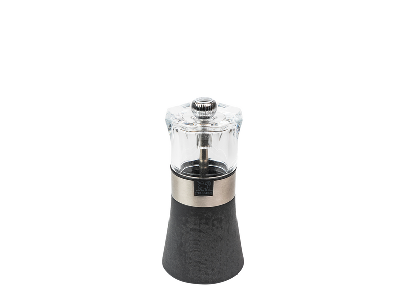 Peugeot Oslo Wooden salt Grinder Graphite 12cm
