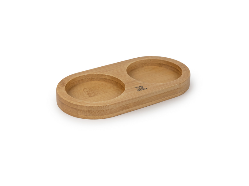 Peugeot Linea tray wood stainless steel