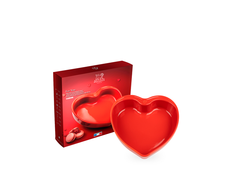 Peugeot Appolia Flat Heart Large Red Model