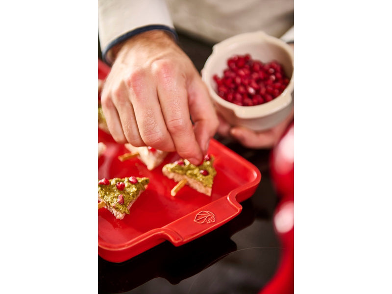Peugeot Appolia Appetizer dish red 40 cm
