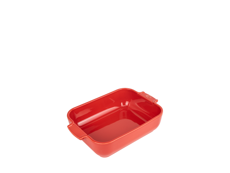 Peugeot Appolia Ceramics Rectangular 25 cm Red