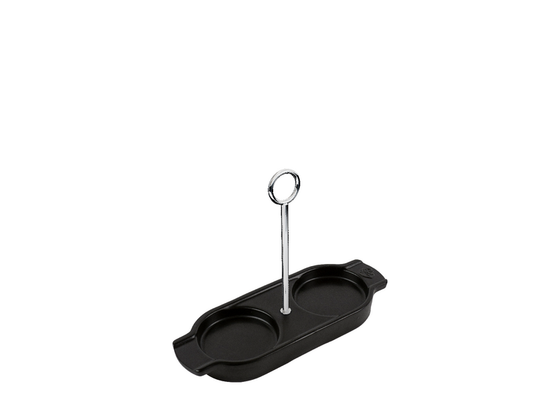 Peugeot Linea Ceramic tray with handle satin black