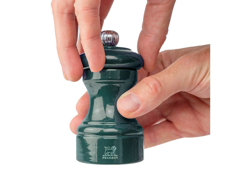Peugeot Bistro salt Grinder Lacquered Green 10cm