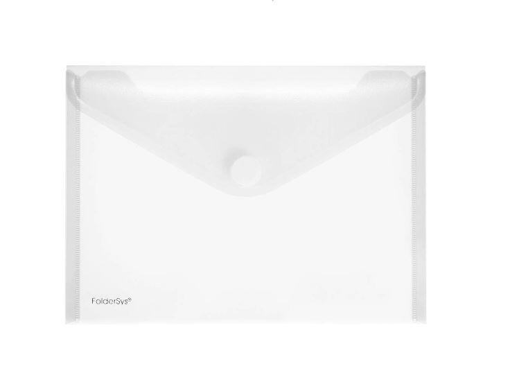 FolderSys Dokumententaschen DIN A5 transparent - 10 Stück