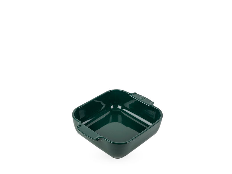 Peugeot Appolia Square oven dish 21 cm green