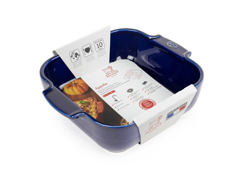 Peugeot Appolia Ceramic Square Blue 21 cm