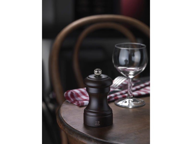 Peugeot Bistro pepper grinder wooden chocolate 10cm