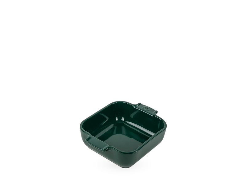 Peugeot Appolia Square oven dish 18 cm green