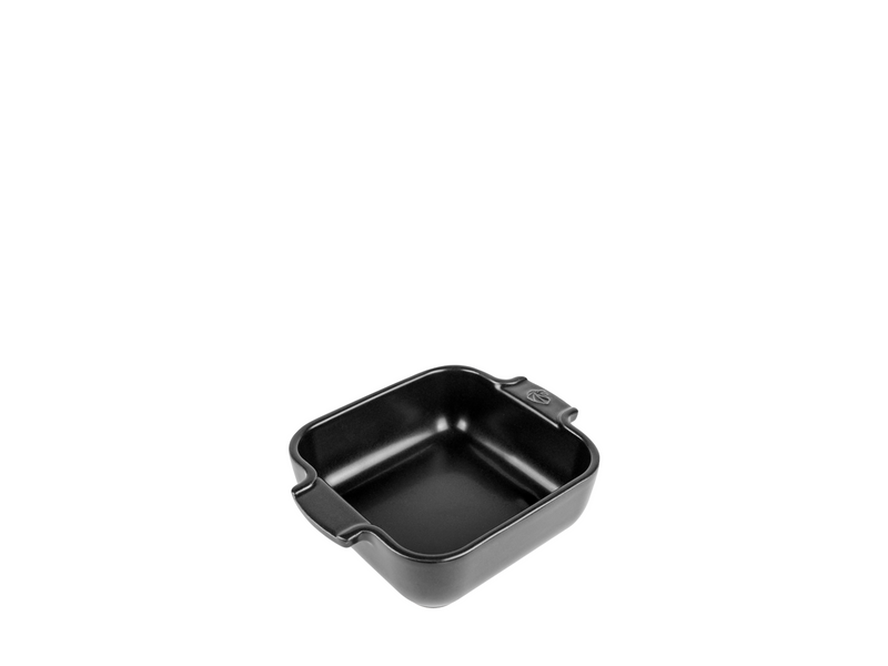 Peugeot Appolia Square oven dish 18 cm satin black