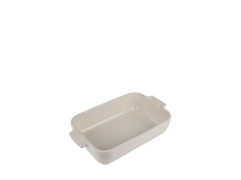 Peugeot Appolia Rectangular dish 22 cm Cream white