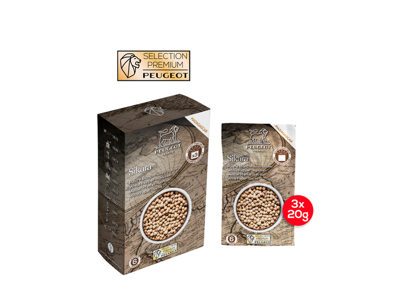 Peugeot Sikara White pepper 60g