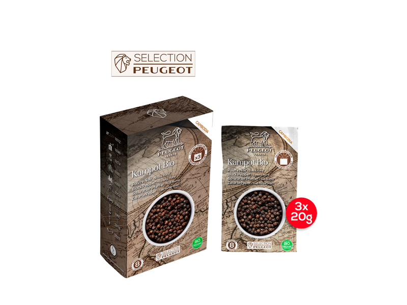Peugeot Kampot eco Black pepper 60g