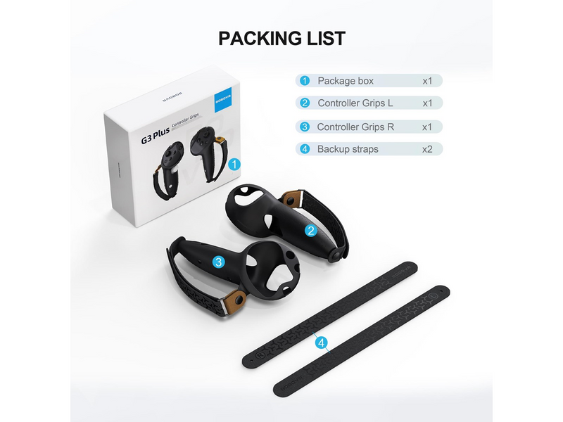 BoboVR G3 Plus Controller Grips Cover - For Quest 3 & 3S