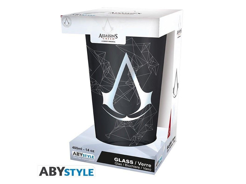 ABYstyle - ASSASSIN'S CREED - XXL Glass - 400 ml - Assassin - Folie x2 - Glas