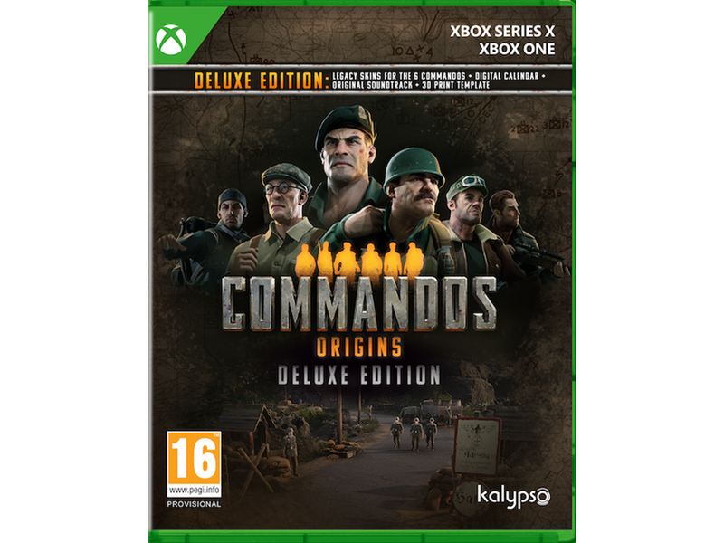 Commandos: Origins (Deluxe Edition) - Microsoft Xbox One - Real Time Strategy - PEGI 16