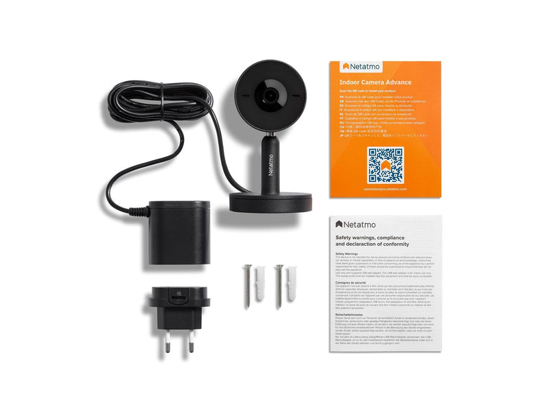 Netatmo Indoor Camera Advance 2K - Black