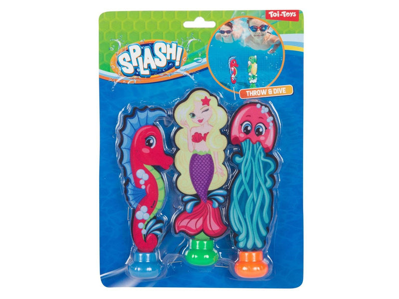Splash Diving Fish Sea Creatures
