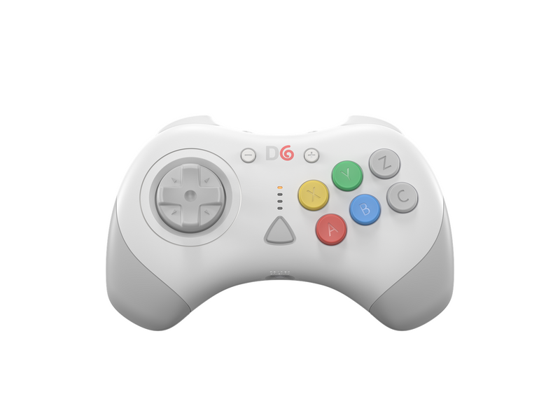 Retro Fighters D6 Dreamcast - White - Wireless Controller - Nintendo Switch