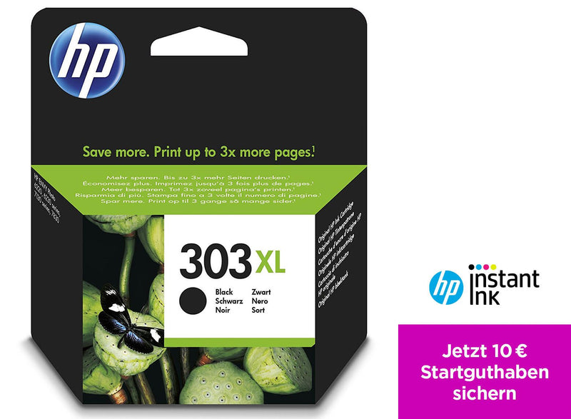 HP Original 303XL Druckerpatrone schwarz 600 Seiten 12ml (T6N04AE)