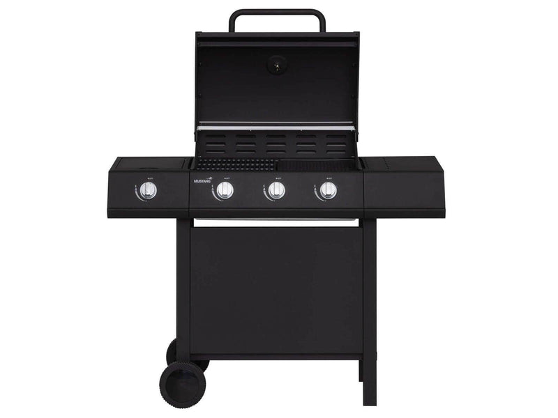 MUSTANG Gas Grill Kingsville 3+1 Black