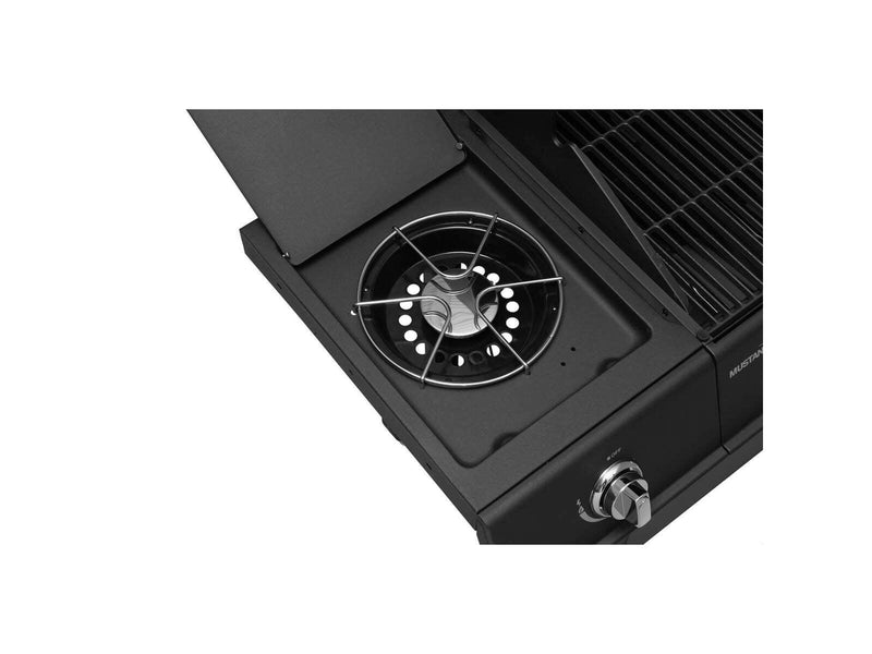 MUSTANG Gas Grill Kingsville 3+1 Black