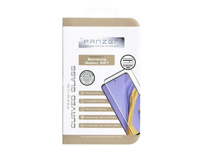 Panzer Premium Curved Screen Protector - Samsung Galaxy A51