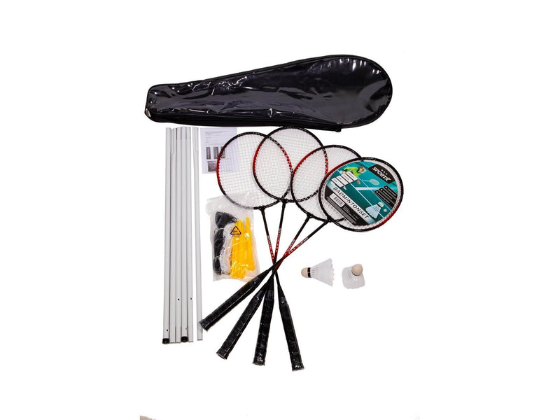 SportX Badminton Set with Net