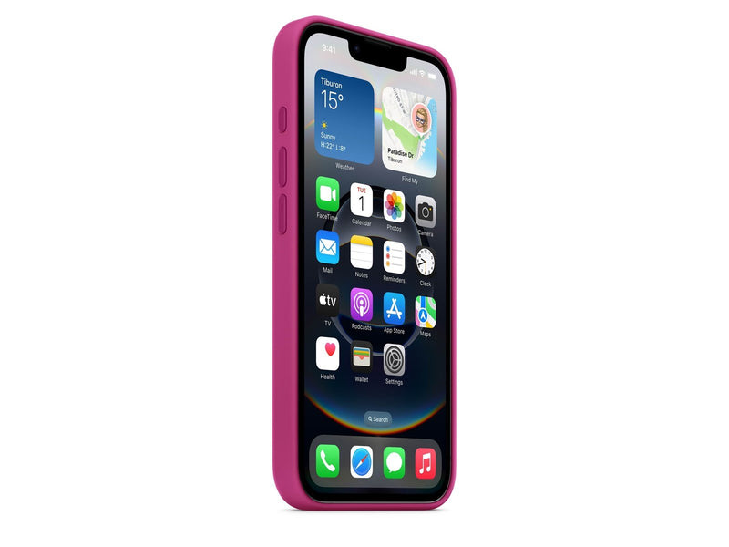 Apple iPhone 16e Silicone Case - Fuchsia
