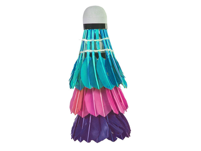 SportX Shuttle Feathers Colored in Tube 3 pcs.