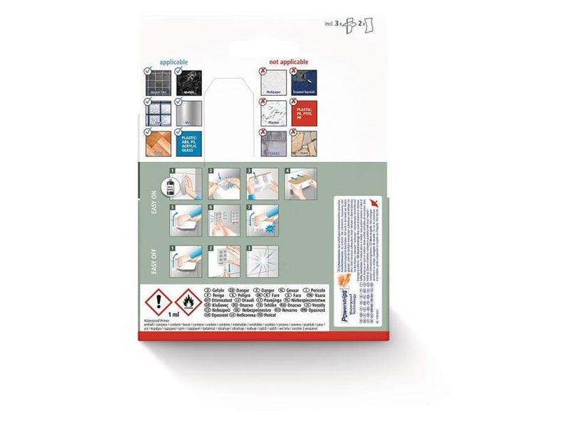 tesa BABOO White Plastic Bathroom Organizer