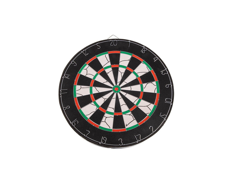 SportX Dartboard Flocked with 6 Darts