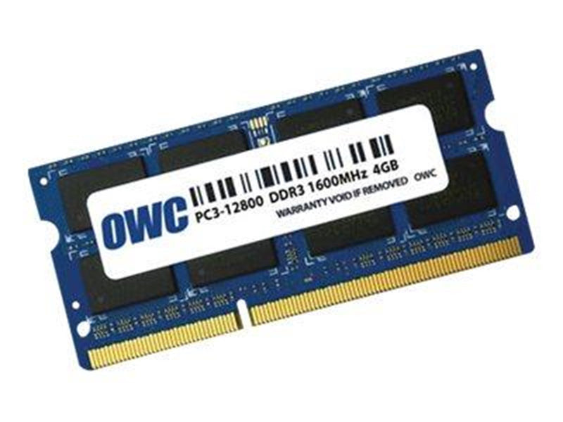 OWC Other World Computing - DDR3L - module - 4 GB - SO-DIMM 204-pin - 1600 MHz / PC3L-12800 - unbuffered