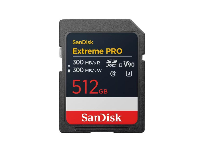 SanDisk Extreme PRO SD - 300MB/s - 512GB