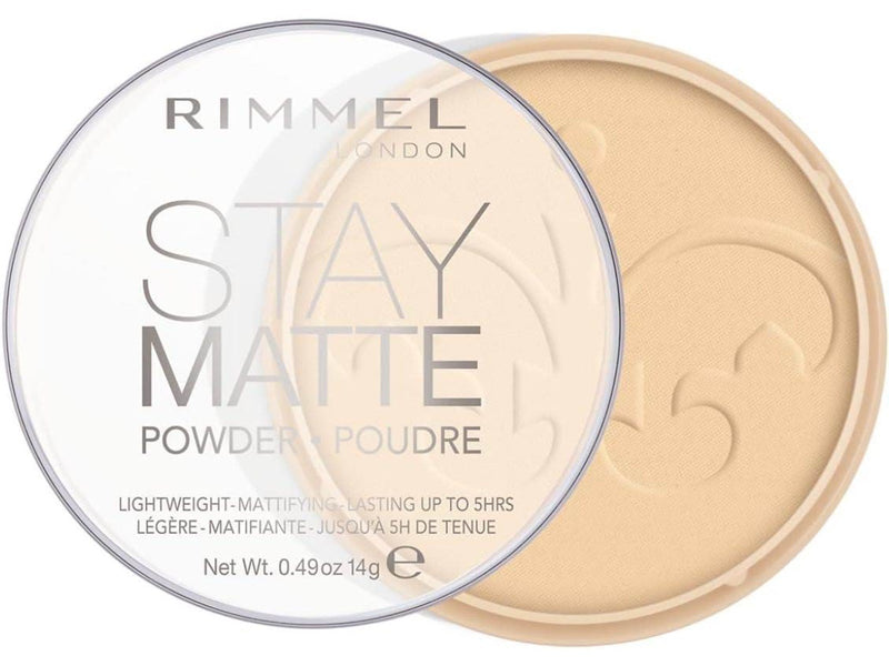 Rimmel Stay Matte Pressed Powder 001 Transparent 14ml