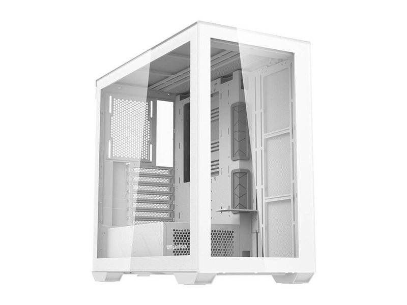 Darkflash Computer Case DLX4000 Glass (White) - Gehäuse - Miditower - Weiß