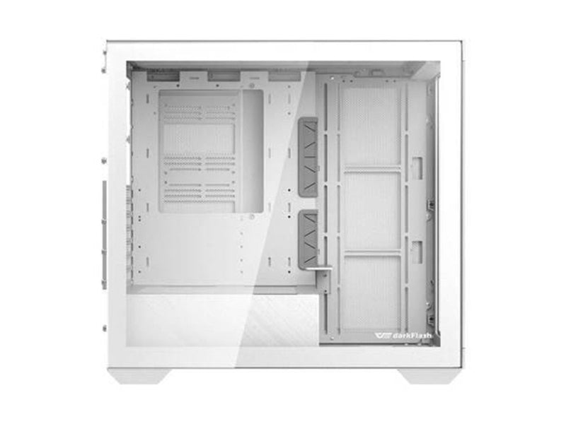 Darkflash Computer Case DLX4000 Glass (White) - Gehäuse - Miditower - Weiß