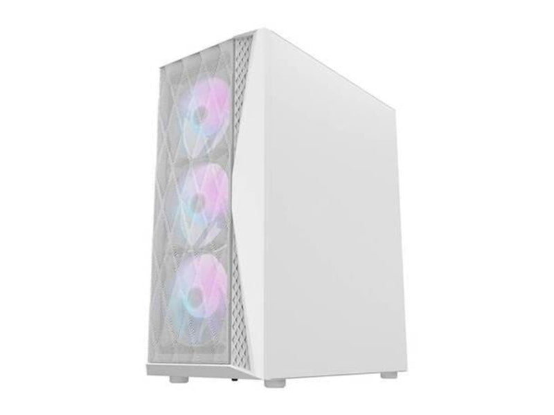 Darkflash Computer Case DK352 Mesh (White) - Gehäuse - Miditower - Weiß